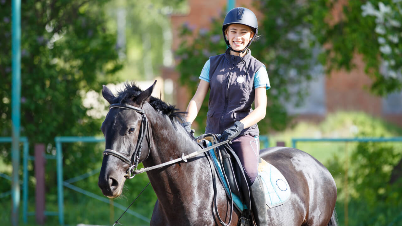 I want to say my hobby is horseback riding. But actually, it