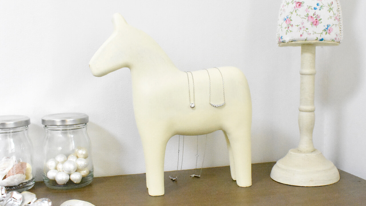 Dala Horse Jewelry Holder