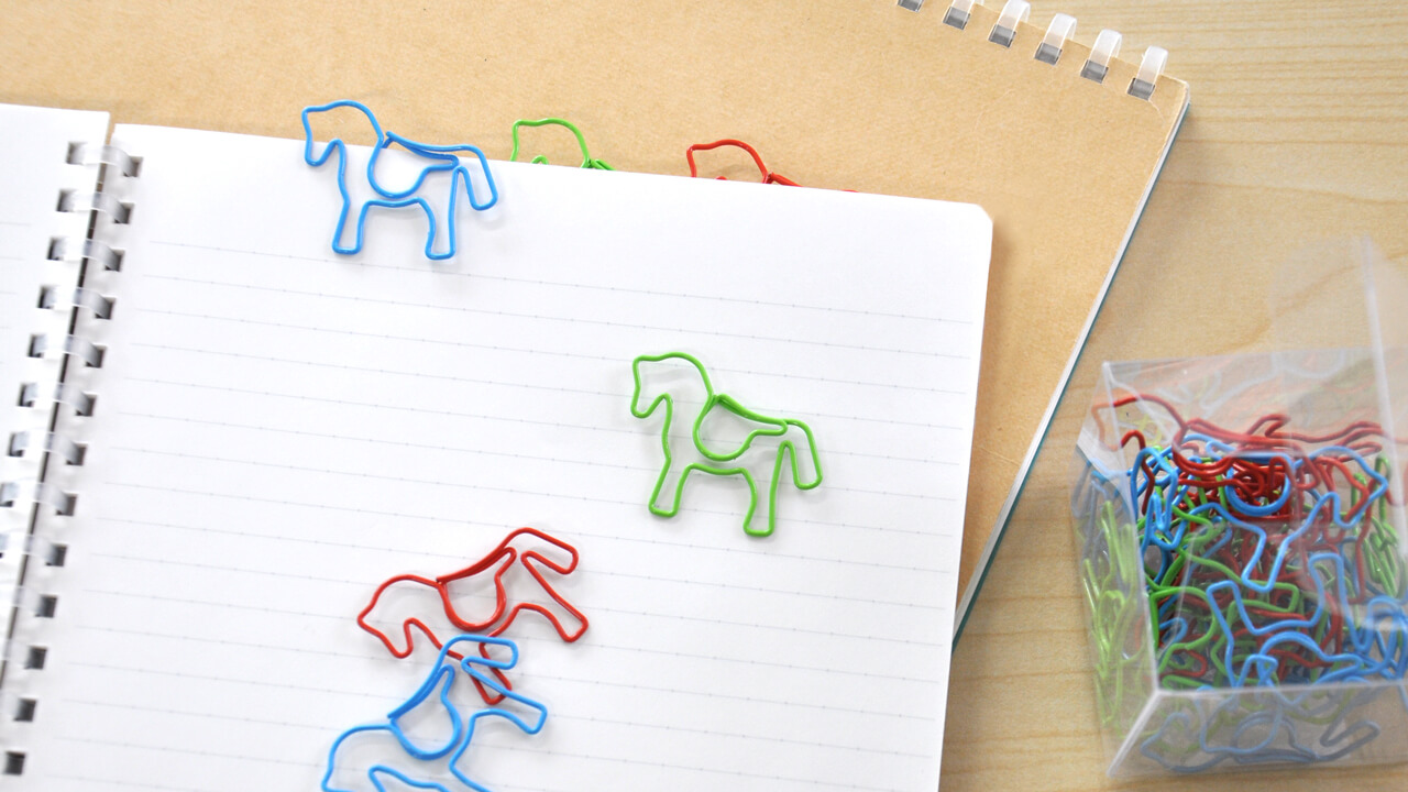 Horse Clip with Notebook