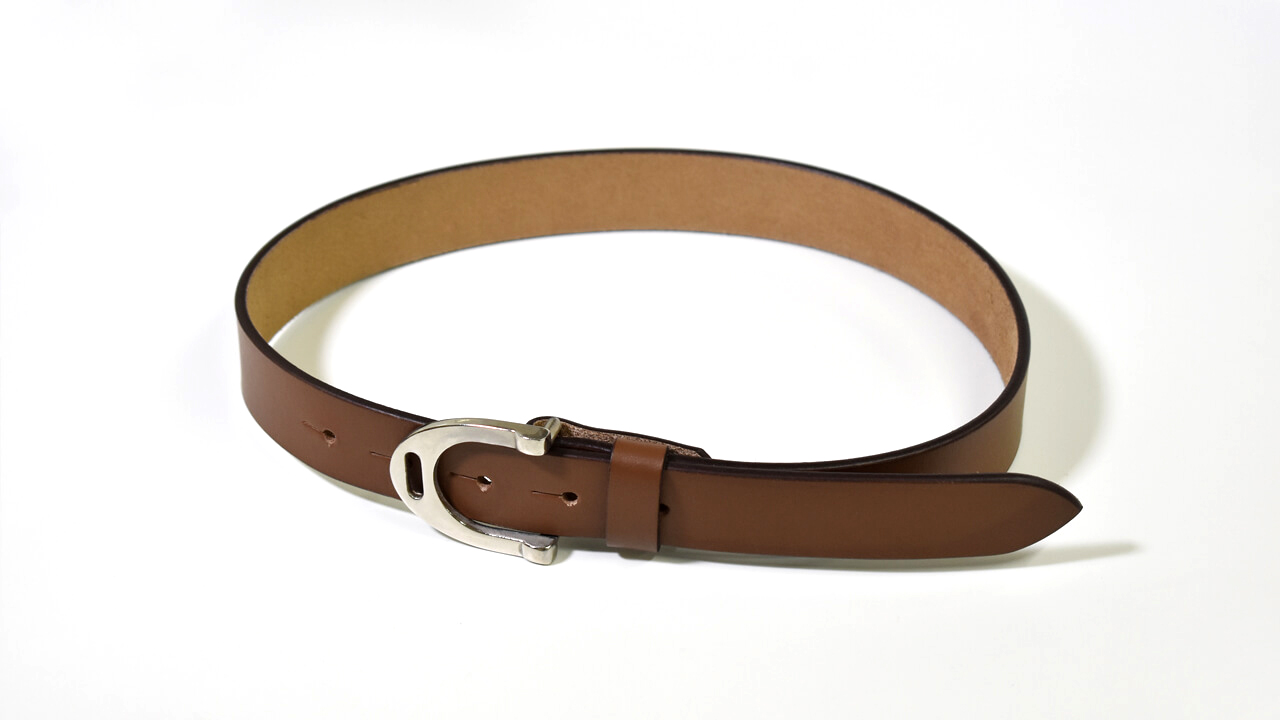 Cowhide belt